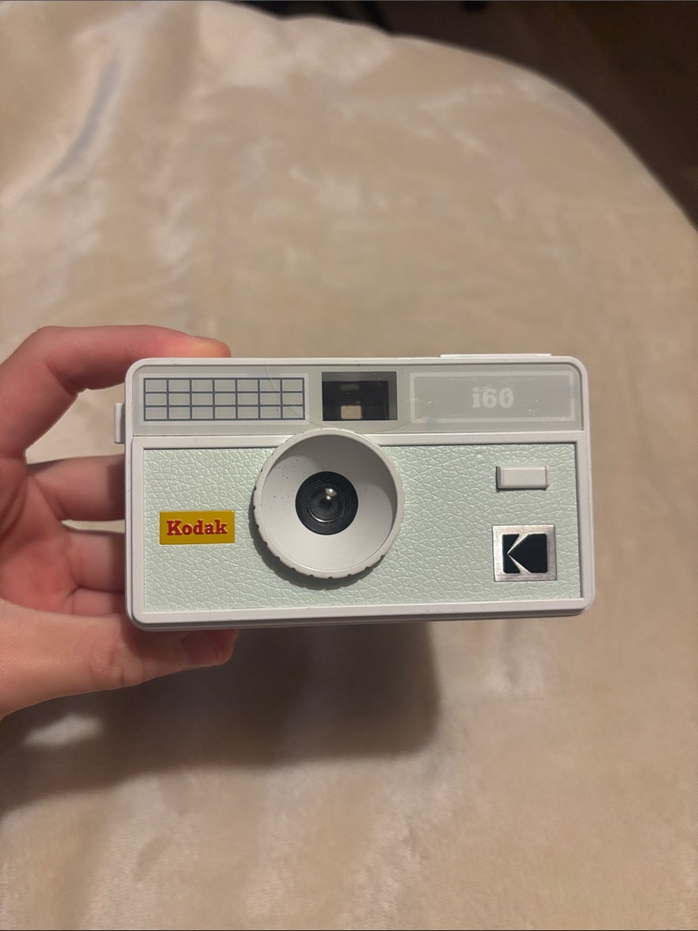 Kodak White Retro-Inspired Point-and-Shoot Camera